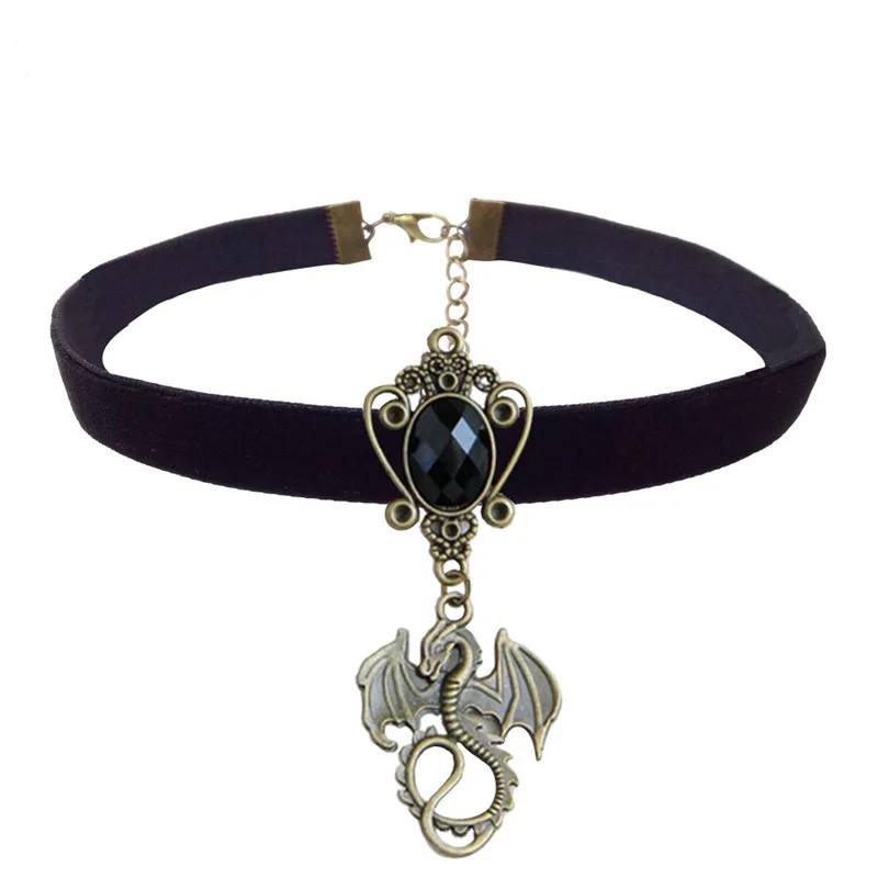 Khaleesi Velvet Choker - Queenlybypinupqueens Default Title